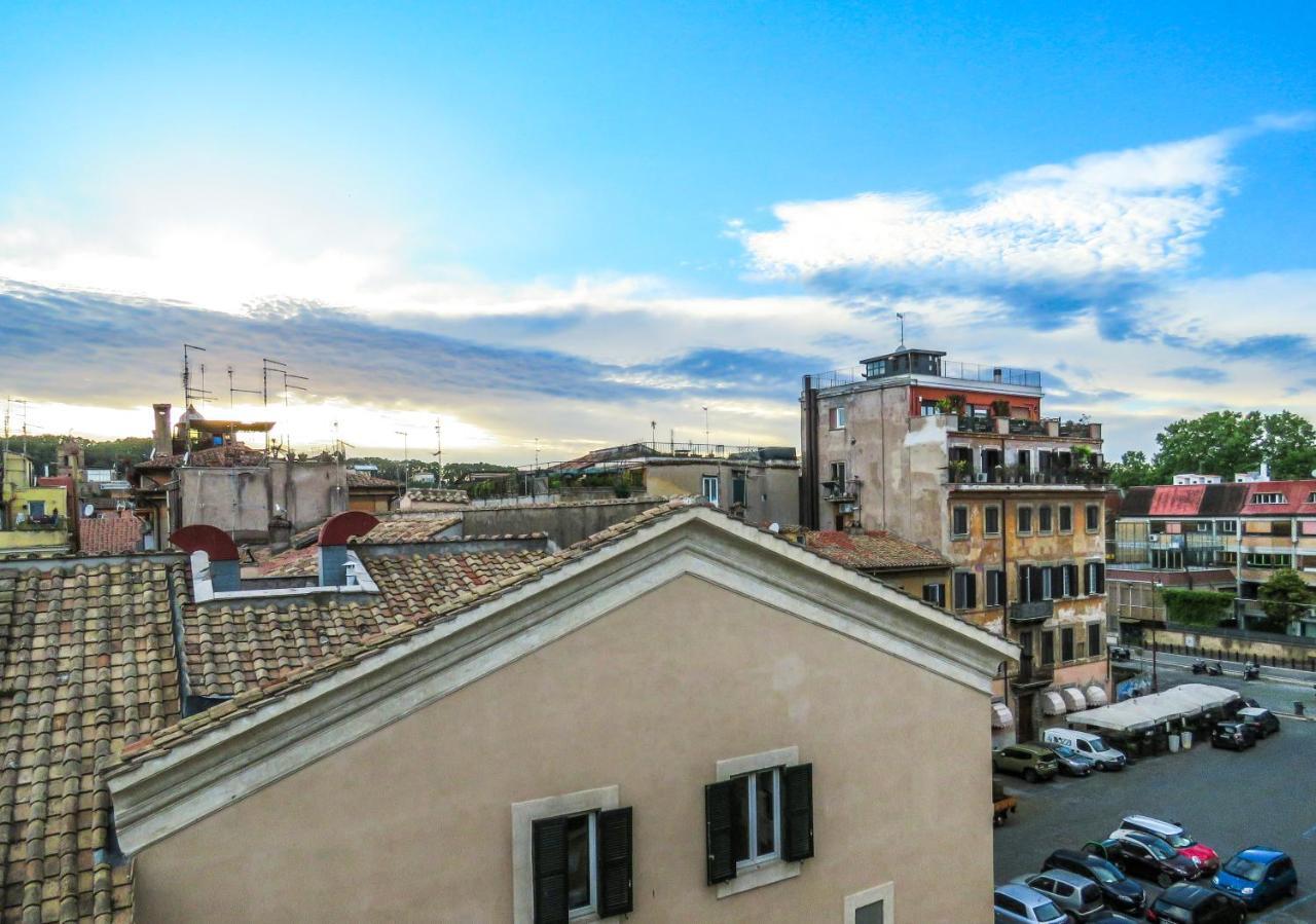 Mattia'S Penthouse - View Over Trastevere Roofs Rom Exterior foto
