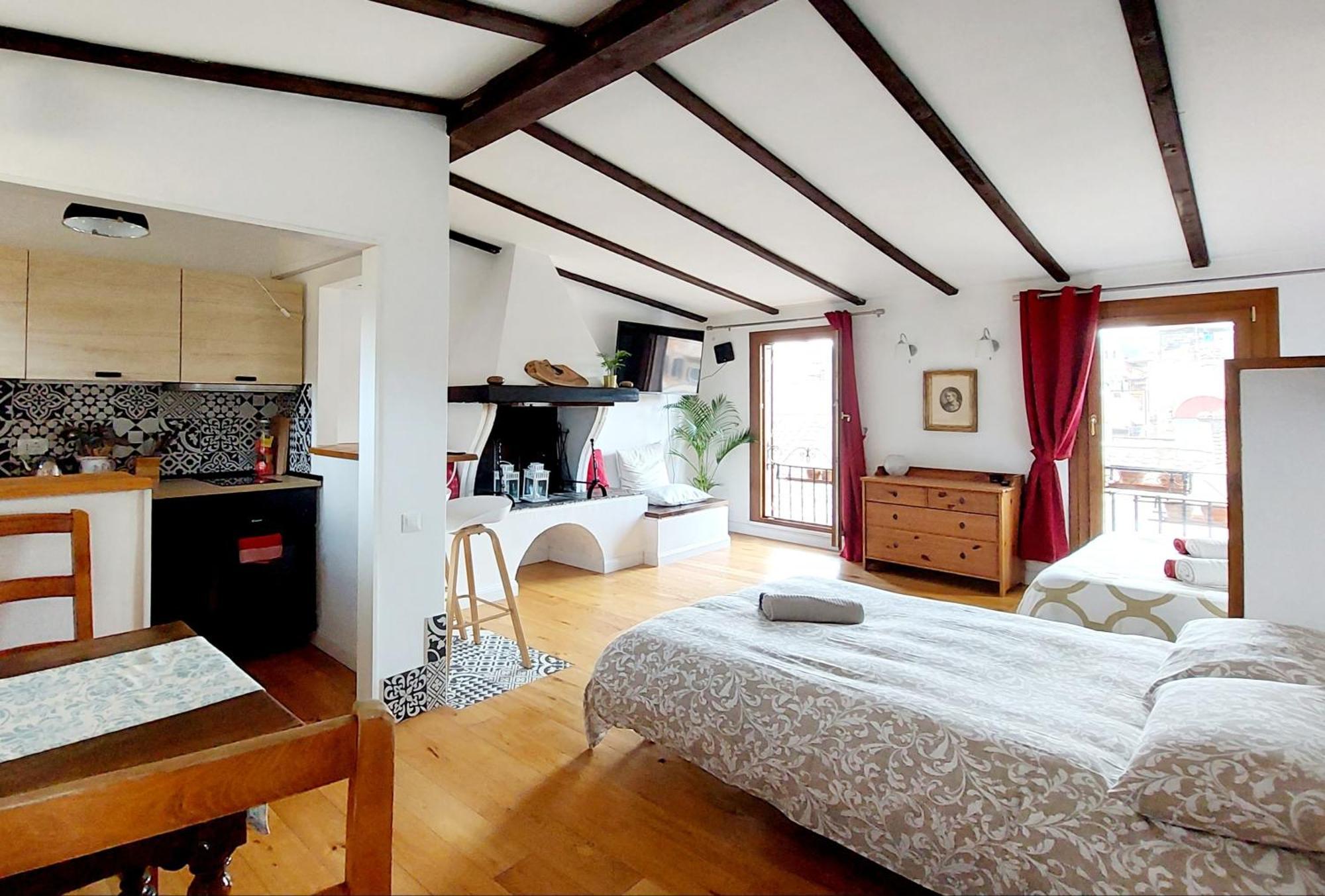 Mattia'S Penthouse - View Over Trastevere Roofs Rom Zimmer foto